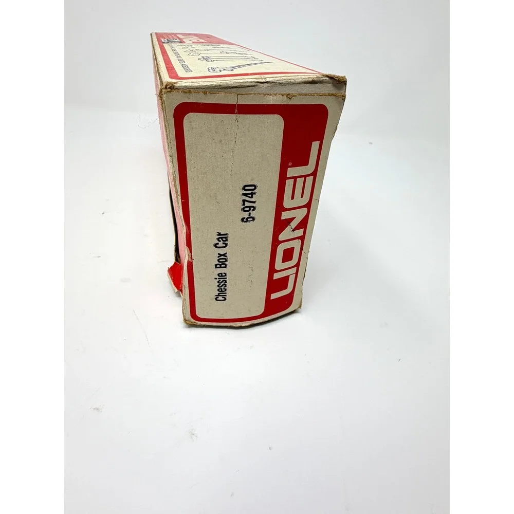 Lionel 6-9740 Chessie System C&O Box Car O Gauge Yellow MEC 9740 Vintage Train